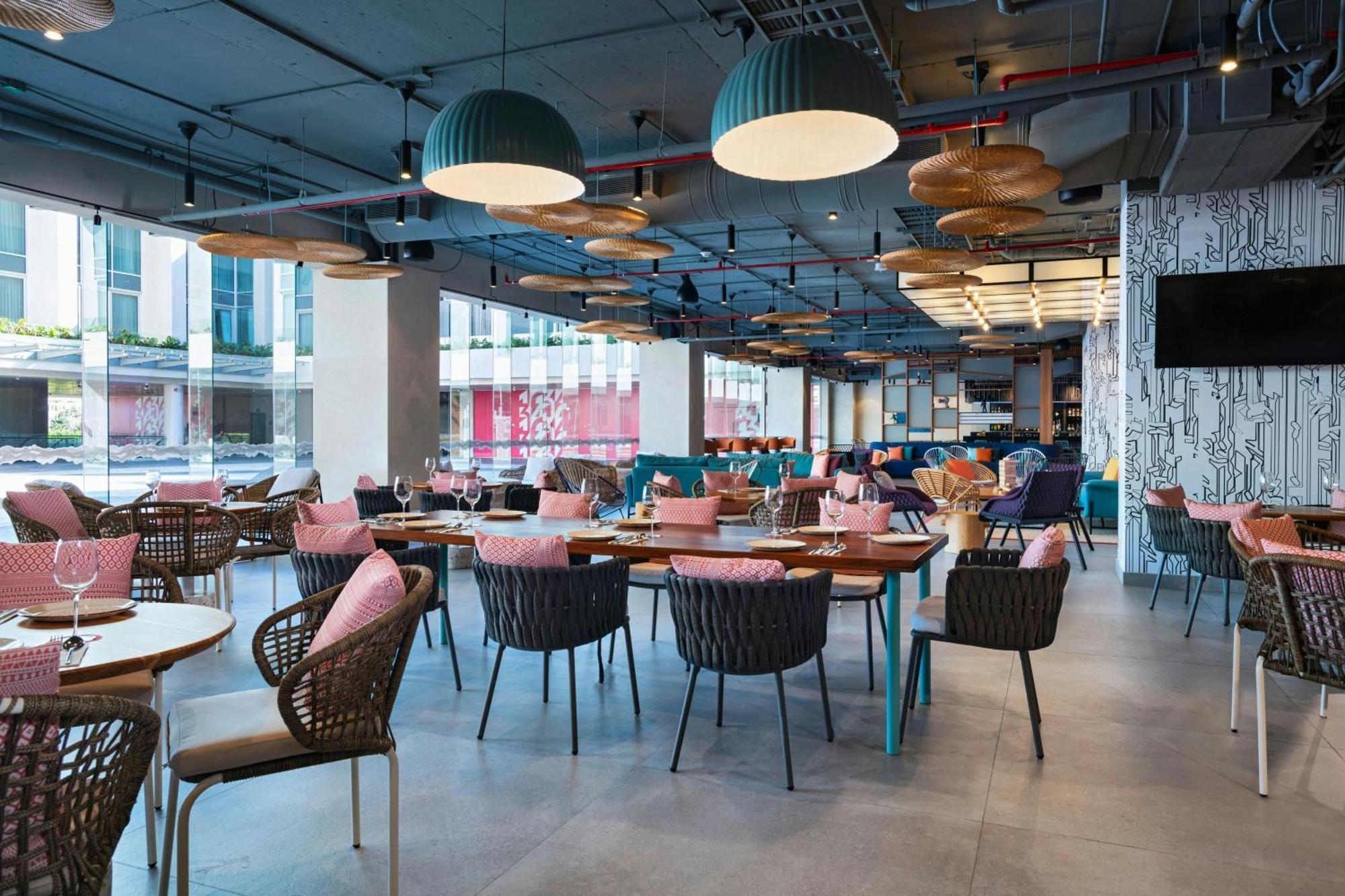 Отель Aloft Плая-дель-Кармен Экстерьер фото The restaurant